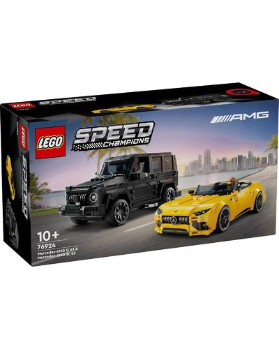 Lego Speed Champions 76924 Mercedes-AMG G 63 y Mercedes-AMG SL 63